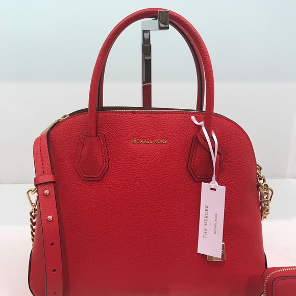 Michael Kors purse dome satchel crossbody handbag NWT - Picture 2 of 14